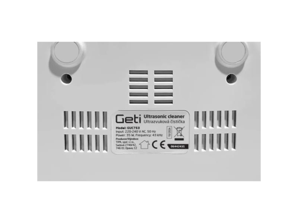 Ultralydsrenser GETI GUC 753 0,75L