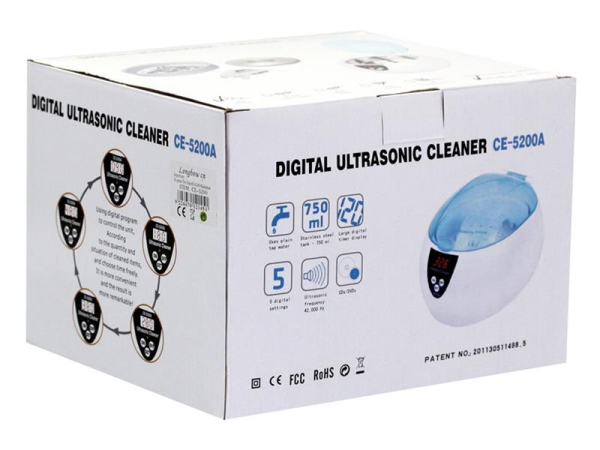 Ultralydsrenser JEKEN 5200A 750ml 0,75L