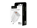 USB Adapter KRUGERMATZ KM0854 Hurtigoplader 20W med Power Delivery 2.0 og Quick Charge 3.0