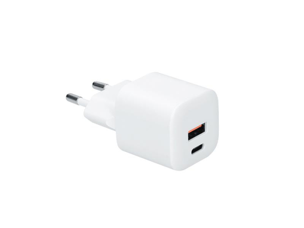 USB SOLIGHT Adapter DC77 USB-C 20W PD GaN Hurtigoplader AC 110-240V