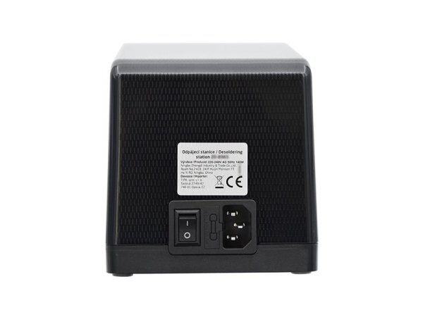 Aflødningsstation ZD-8965 med temperaturkontrol og justerbart område 160-480°C TIPA