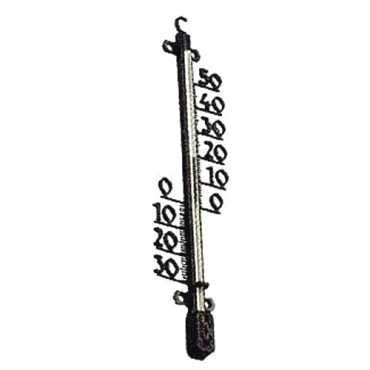 Termometer til vindue STREND PRO DECORA, udendørs plastik 3D, 255x60x15mm, -30 til +50 °C