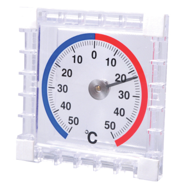Vinduestermometer TECHNO LINE WA1010 med temperaturvisning, 75 x 21 x 75 mm