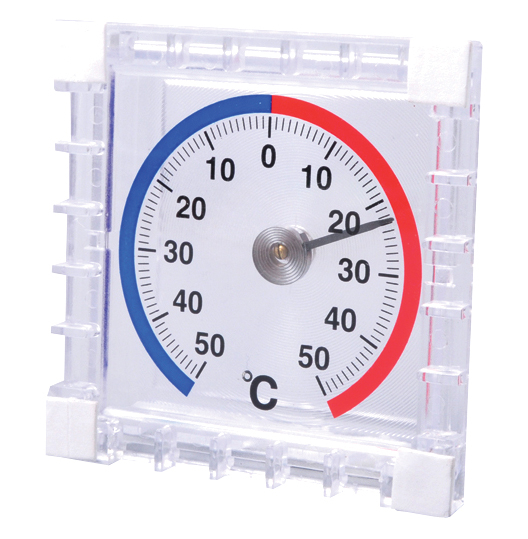 Vinduestermometer TECHNO LINE WA1010 med temperaturvisning, 75 x 21 x 75 mm