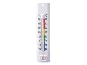 Vinduestermometer TECHNO LINE WA1040 - indendørs/udendørs, temperaturvisning i °C, plast, mål: 210 x 15 x 50 mm