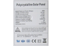 Solar panel 12V/30W polycrystalline