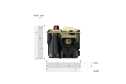 TFA300-L Ultra-High Frequency Lightweight Single-Point LiDAR (10,000Hz / 290m / 10.5g)