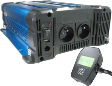 Voltage converter FS2000 24V/230V 2000W pure sine wave D.O. wired