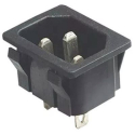 Connector AC for computer panel AS04