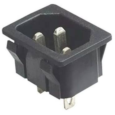 Connector AC for computer panel AS04