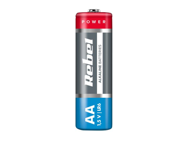 Battery AA (R6) alkaline REBEL Alkaline Power 2pcs / blister BAT0067B