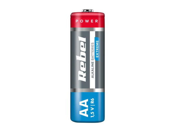 Battery AA (R6) alkaline REBEL EXTREME Alkaline Power 4BP BAT0097B
