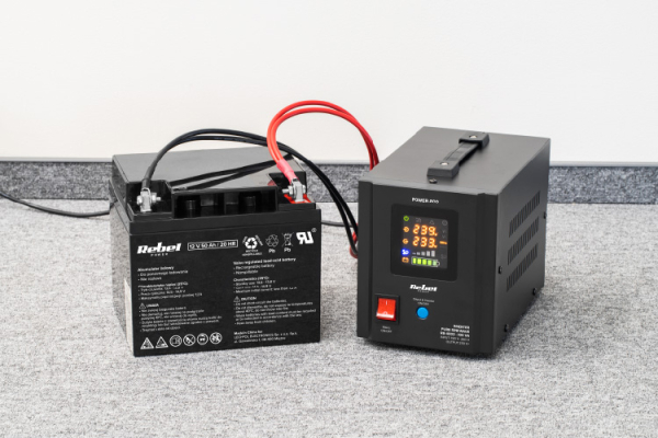 Power supply REBEL POWER-800 12V 230V 800VA 500W Black