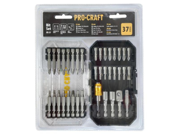 Bit set PROCRAFT BS-37 37pcs