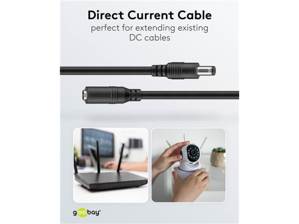 DC extension cable GOOBAY 76673 5m