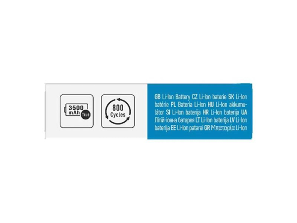 Rechargeable battery Li-Ion 18650 3,6V/3500mAh XTAR