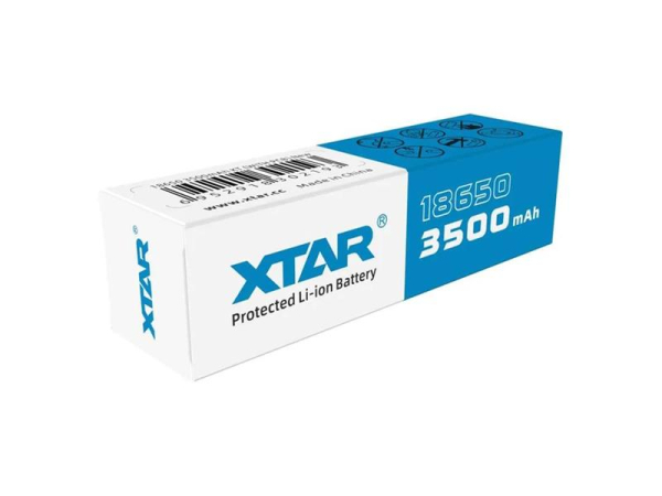 Rechargeable battery Li-Ion 18650 3,6V/3500mAh XTAR