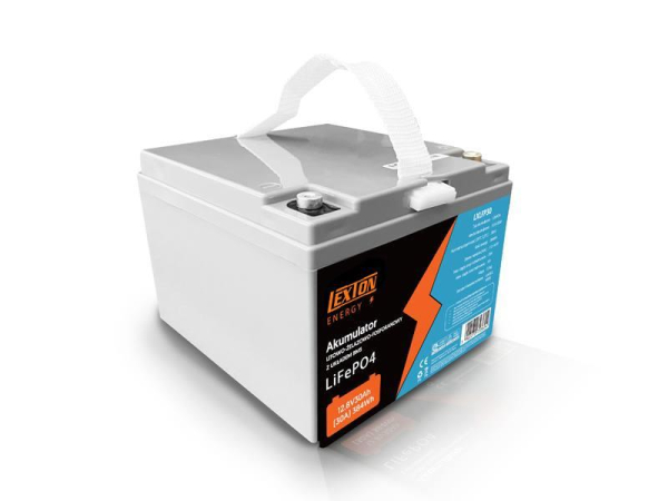 LiFePO4 12.8V 30Ah battery LEXTON LXLFP30 with BMS