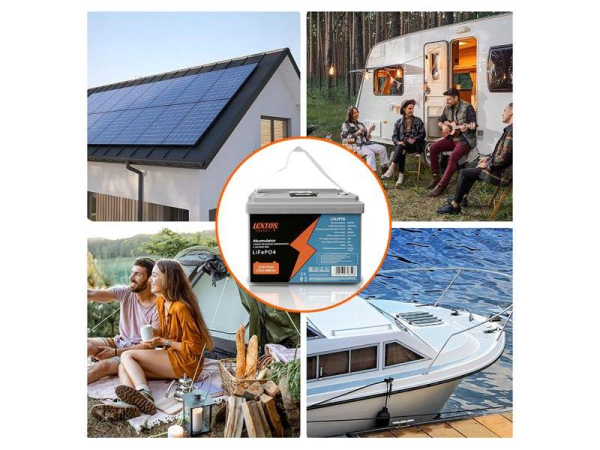 LiFePO4 12.8V 70Ah LEXTON LXLFP70 battery with BMS