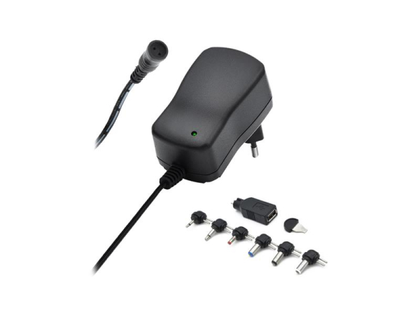 Power adapter 3-12V 1000mA GETI GPA10A