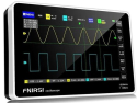 FNIRSI 1013D oscilloscope with 7" TFT LCD touch display.