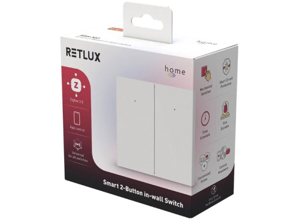 Smart lighting switch RETLUX RSH 302 ZigBee