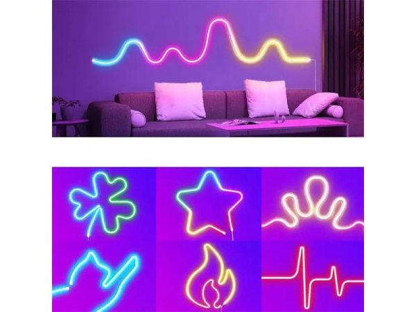Smart LED strip 24V IP65 24W RGBIC IMMAX NEO Lite 07536L Neon 5m WiFi Tuya