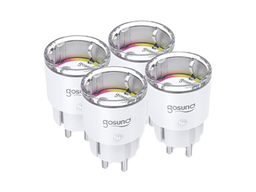 Smart socket GOSUND EP2-Z 10A ZigBee 4pcs