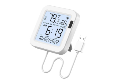 Smart temperature and humidity sensor MOES WSS-FL-TH16-WH WiFi Tuya