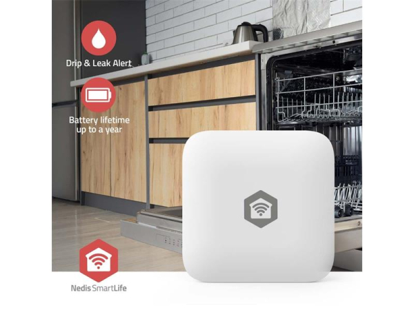 Smart water leak detector NEDIS ZBSW11WT Zigbee