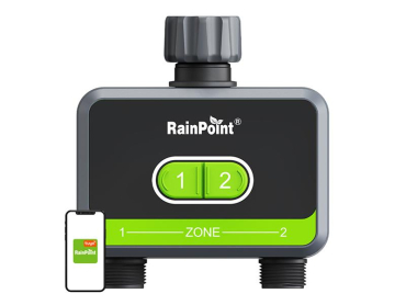 Dual-zone irrigation controller RAINPOINT HTV210B Bluetooth