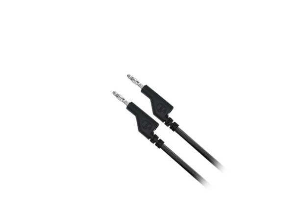 Connecting cable GETI GT-L08 black 1mm2/ 2m