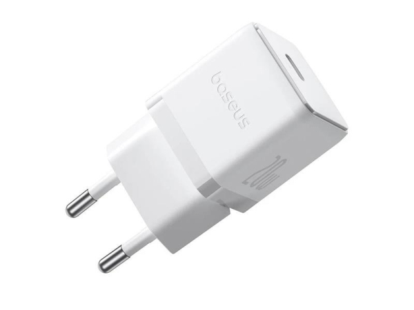 Adapter USB BASESUS Palm White 20W