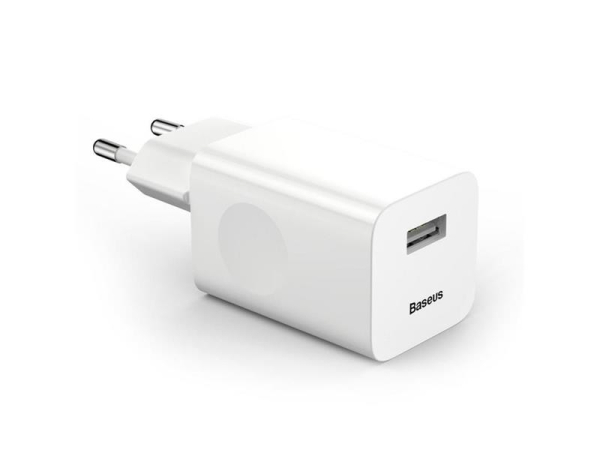 Adapter USB BASESUS White 24W