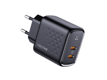 Adapter USB VOLTME Revo 45 Duo CC 45W EU Black