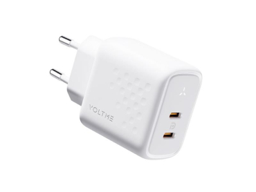 Adapter USB VOLTME Revo 45 Duo CC 45W EU White