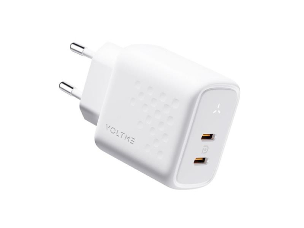 Adapter USB VOLTME Revo 45 Duo CC 45W EU White