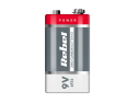 Battery 6F22 (9V) Zn-Cl REBEL 1pc / blister BAT0082B