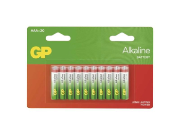 Battery AAA (R03) alkaline GP Alkaline 20pcs