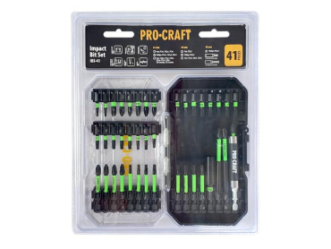 Impact bit set PROCRAFT IBS-41 41pcs