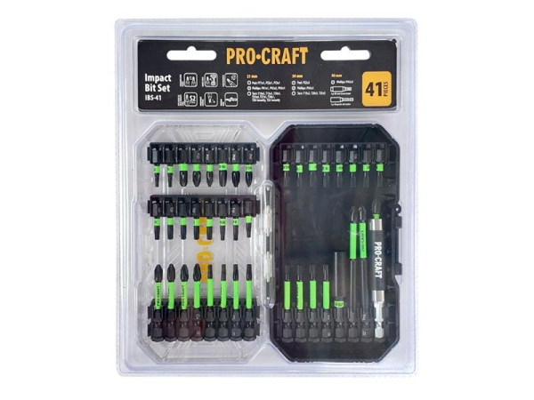 Impact bit set PROCRAFT IBS-41 41pcs