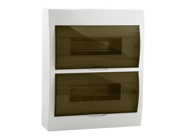 Distribution Box GETI GDB24 plastic 2x12P wall-mounted