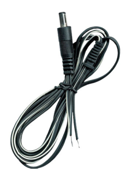 DC-stik 2,5×5,5 mm med 100 cm kabel