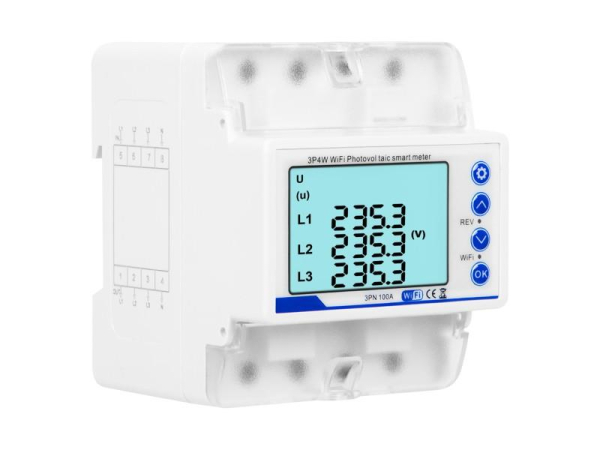 Smart electricity meter on DIN rail BLOW 72-107 WiFi Tuya