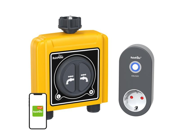 Dual-zone irrigation controller RAINPOINT TTV203FRF