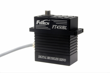 Industrial All-Metal PWM Magnetic Encoder Brushless Servo (IP65, 24V, 450kg)