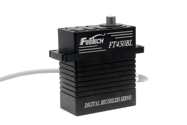 Industrial All-Metal PWM Magnetic Encoder Brushless Servo (IP65, 24V, 450kg)