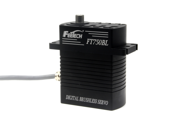 Industrial All-Metal PWM Magnetic Encoder Brushless Servo (IP65, 24V, 750kg)