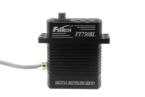 Industrial All-Metal PWM Magnetic Encoder Brushless Servo (IP65, 24V, 750kg)
