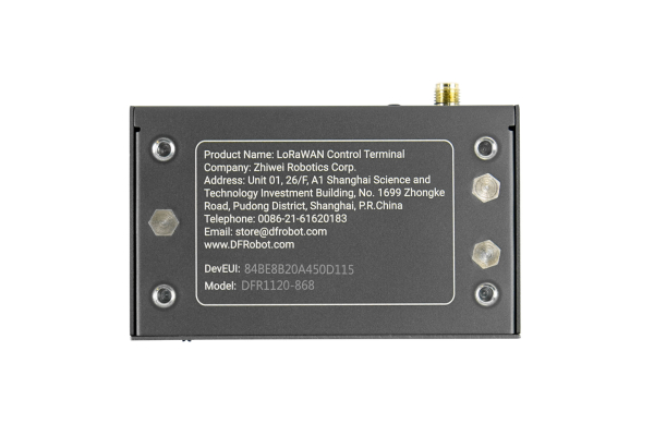 LoRaWAN Control Terminal (EU 868MHz, 4km Range, RS485)